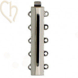 High End Clasp slider 5-row for beading Miyuki bracelet