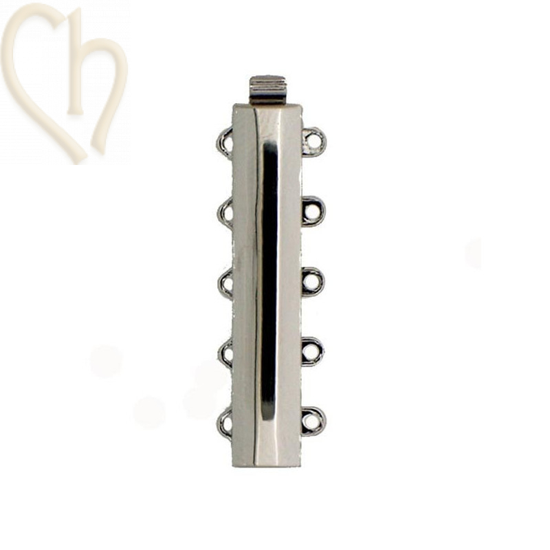 High End Clasp slider 5-row for beading Miyuki bracelet