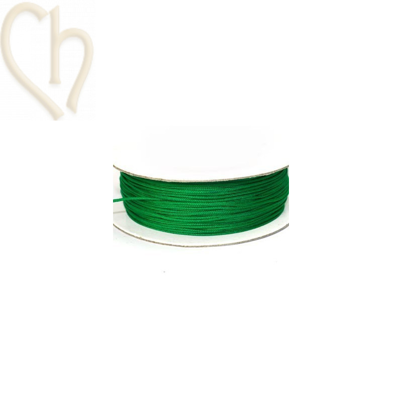 macramé koord 0.5mm groen