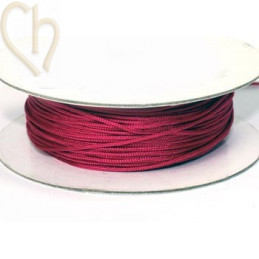 macramé koord 0.5mm fuchsia