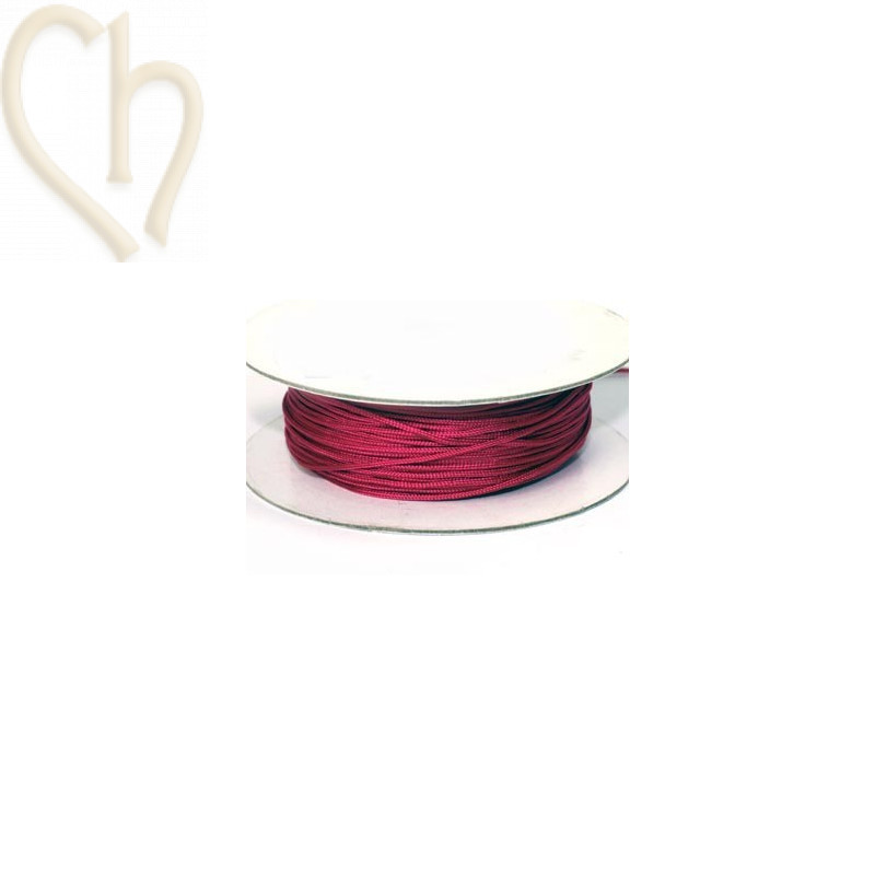 macramé koord 0.5mm fuchsia