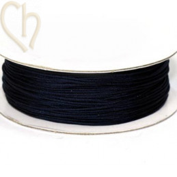 macramé cord .5mm marine