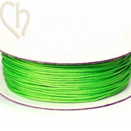 macramé koord 0.5mm lichtgroen