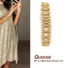 Kit Bracelet Queenie Beige Gold