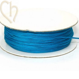 macramé cord .5mm turquoise