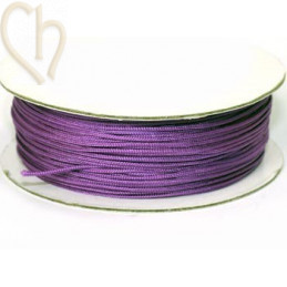 macramé cordon 0.5mm violet