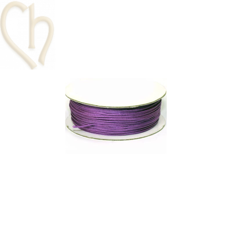 macramé koord 0.5mm violet