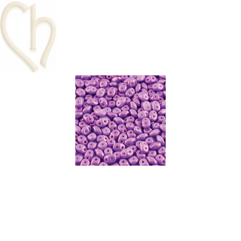 Superduo Matubo Golden Shine Orchid DUO502010-24110