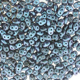 Superduo Matubo Polychrome Denim Blue du0523980-29074