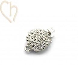 clasp for jewelry round clips 1-rows