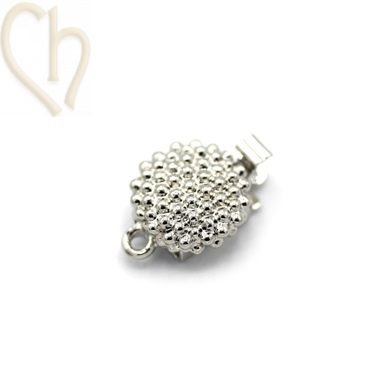 clasp for jewelry round clips 1-rows