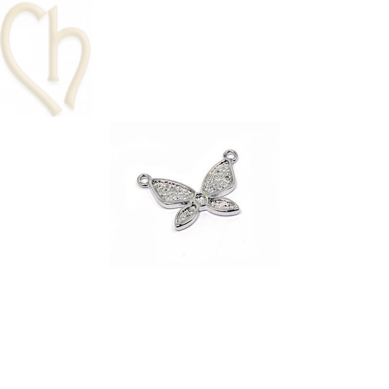 pendant for epoxy-clay butterfly 25mm