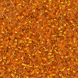Miyuki Delica Silverlined Orange - 11/0 5gr - DB0045