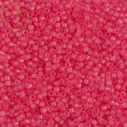 Miyuki Delica Matte Transparent Gum Pink - 11/0 5gr - DB0780