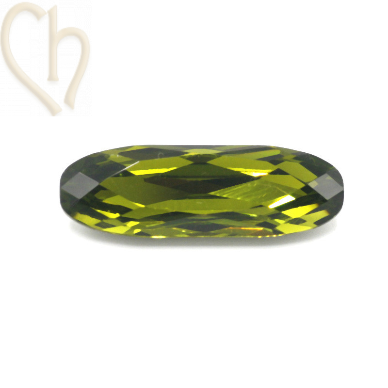 Charl'stone Crystal 4161 fancy stone 21*7mm Olivine