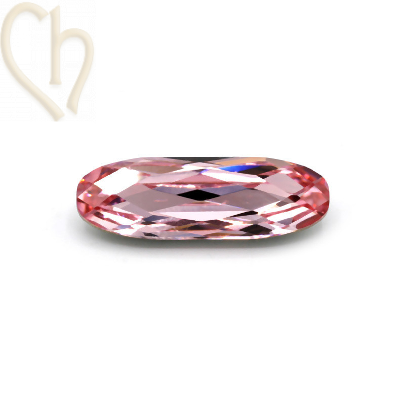 Charl'stone Crystal 4161 fancy stone 21*7mm Light Rose
