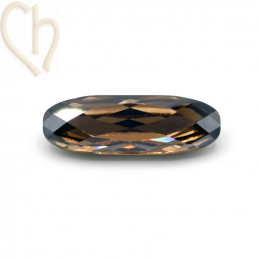 Charl'stone Crystal 4161 fancy stone 21*7mm Light col topaz Satin