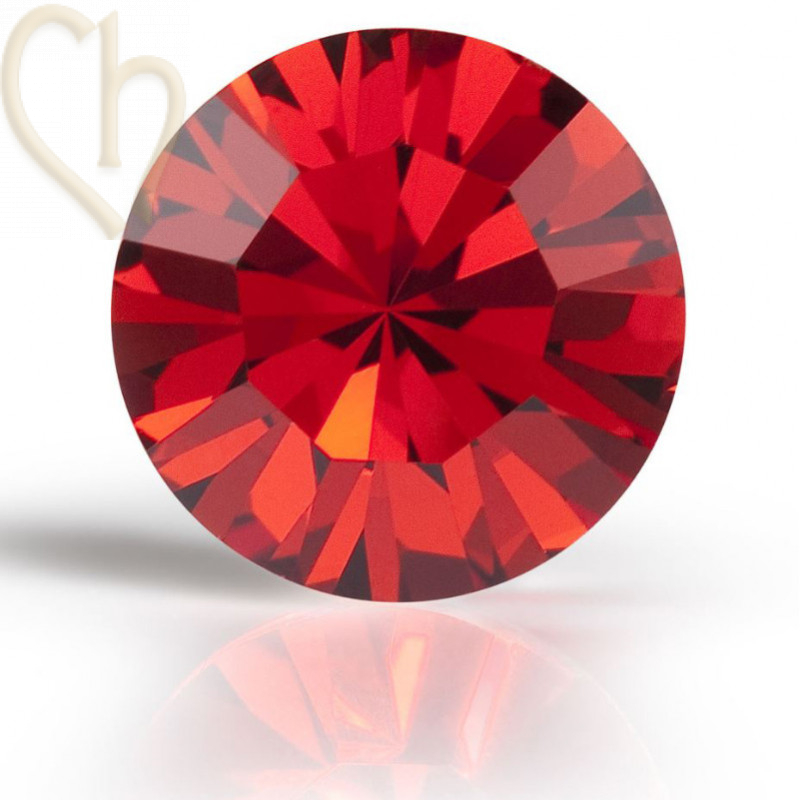 Charl'stone Crystal MC Chaton 8mm SS39 1088 - Red Velvet