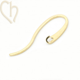 Elegant Gold Stainless Steel Earring Hooks Rose Gold