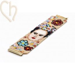 Kit bracelet peyote Frieda Kahlo