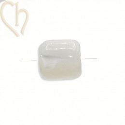 Perles Tubulaires Nacrées Élégantes - Composants de Bijoux Luxueux et Polyvalents