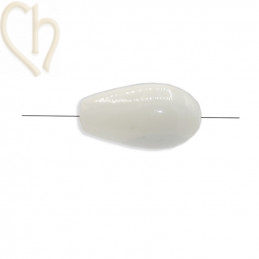 Elegant Mother-of-Pearl drop Beads - Luxurious and Versatile Jewelry Components