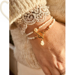 Elegant Mother-of-Pearl round 3mm Beads - Luxurious and Versatile Jewelry Components