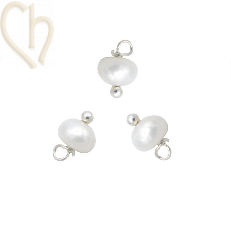 Elegante Parelmoer bol 4mm - Luxueuze en Veelzijdige Sieradencomponenten