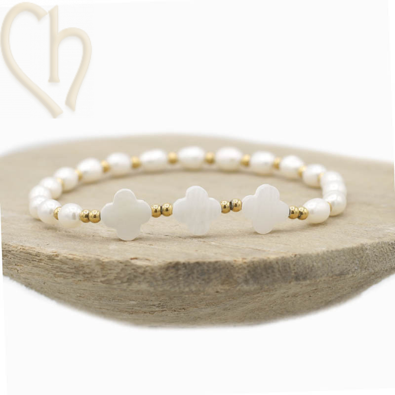 DIY Mother-of-Pearl Bead Bracelet Kits - Create Your Own Elegant Jewelry