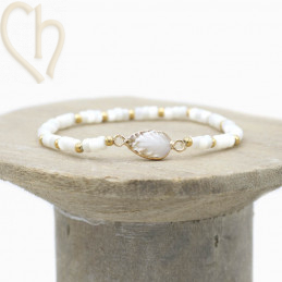 DIY Mother-of-Pearl Bead Bracelet Kits - Create Your Own Elegant Jewelry
