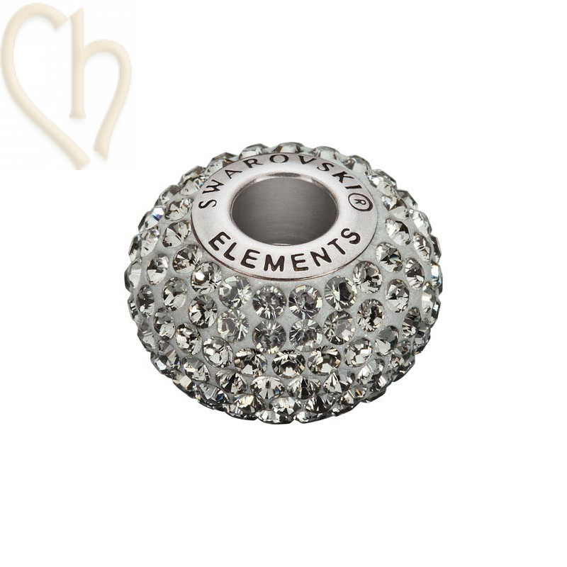 Becharmed pave Swarovski Elements 14mm Black Diamond