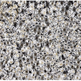 Miyuki Rocaille 11/0 Cristal Silverlined