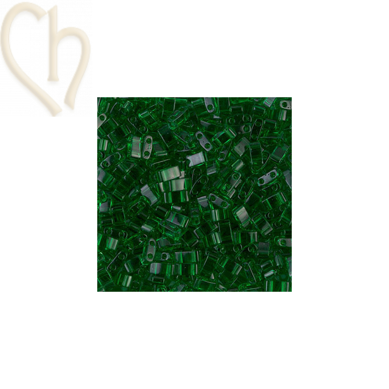 Half Tila Miyuki - Green Transparent  - HTL-0146