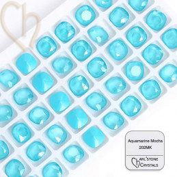 Créez des Bijoux Uniques : Cabochons d'Aquamarine 10mm de Austrian Crystals