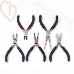 Set de Pinces Promotionnel pour Bijoux - Kit de 5 Pinces dans un Étui | Boutique Charlotte