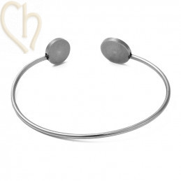 Bracelet en Acier Inoxydable 65 mm Gold Plated - Boutique Charlotte