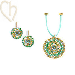 Estrella Sieradenset om zelf te maken met Miyuki Beads & Charl Stone Crystal