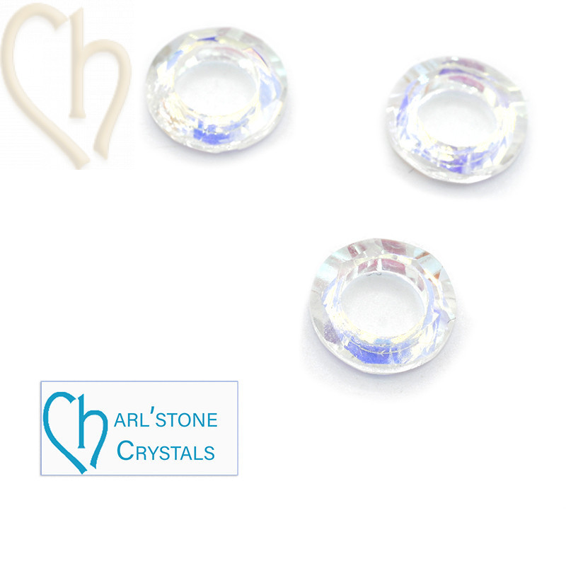 Chique Cristal AB Cosmic Ring - Charl'Stone Cristal 10mm | Boutique Charlotte