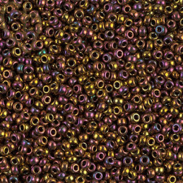 Rocaille 11/0 Metallic Gold Iris 11-462