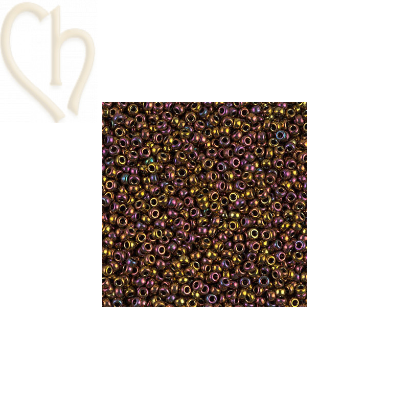 Rocaille 11/0 Metallic Gold Iris 11-462
