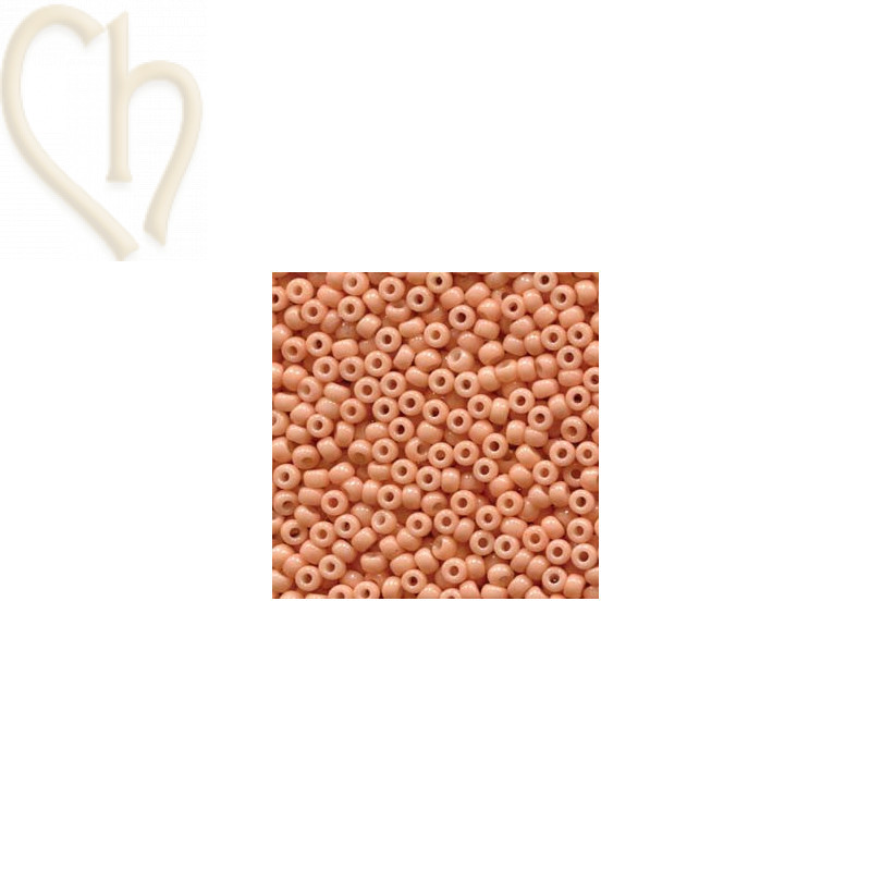 Miyuki Rocaille 8/0 Duracoat Opaque Dyed Baby Pink 94461 - Kwaliteitskralen | Boutique Charlotte