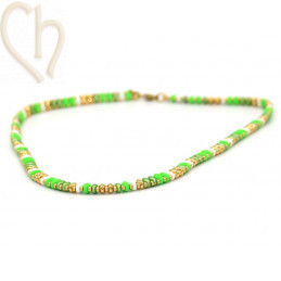 DIY Kit voor Armband en Halsketting ByElle met Superduo Kralen