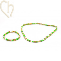 DIY Kit voor Armband en Halsketting ByElle met Superduo Kralen