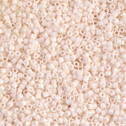 Miyuki Delica 11/0 Beads Opaque Bisque White DB1490 | Boutique Charlotte