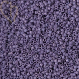 Miyuki Delica 11/0 Beads Opaque Matte Lupine DB2293 | Boutique Charlotte