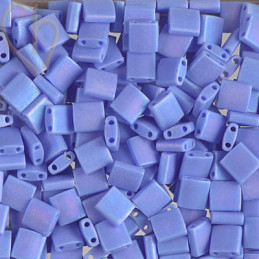 Tila Bead Miyuki Matte Opaque Periwinkle AB TL0417L-FR - High-Quality Japanese Glass Beads