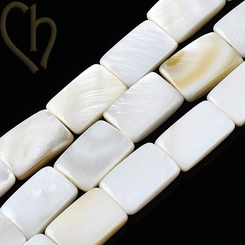 Flower Nacre Bead 12mm - Boutique Charlotte