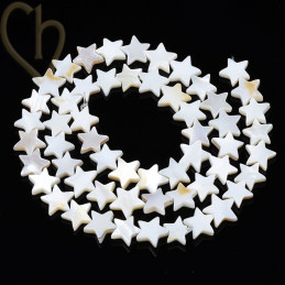 Star Nacre Bead 8*7mm - Boutique Charlotte