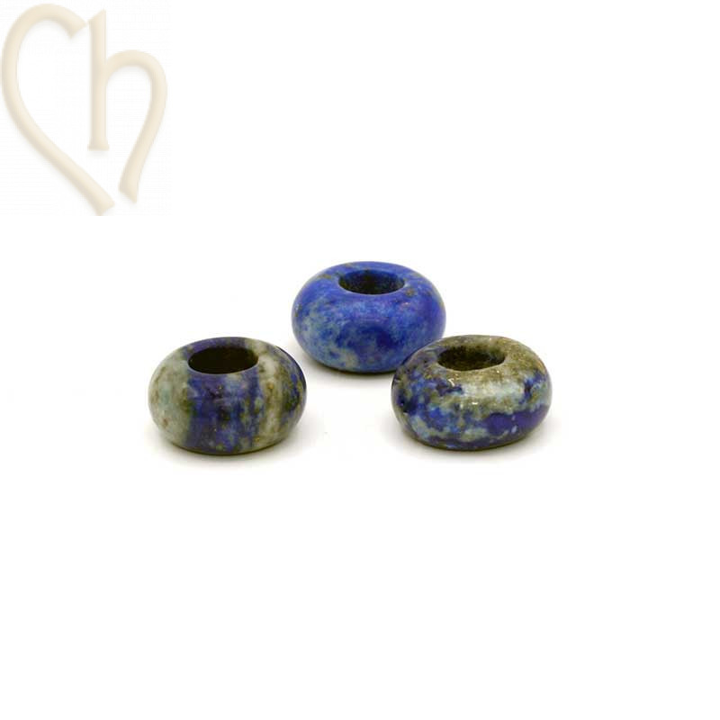 Perles en Pierre Naturelle Lapis Lazuli 14-8mm - Pierres Fines de Qualité | Boutique Charlotte