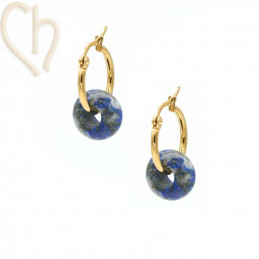 Lapis Lazuli Natuurstenen Kralen 14-8mm - Hoogwaardige Halfedelstenen | Boutique Charlotte